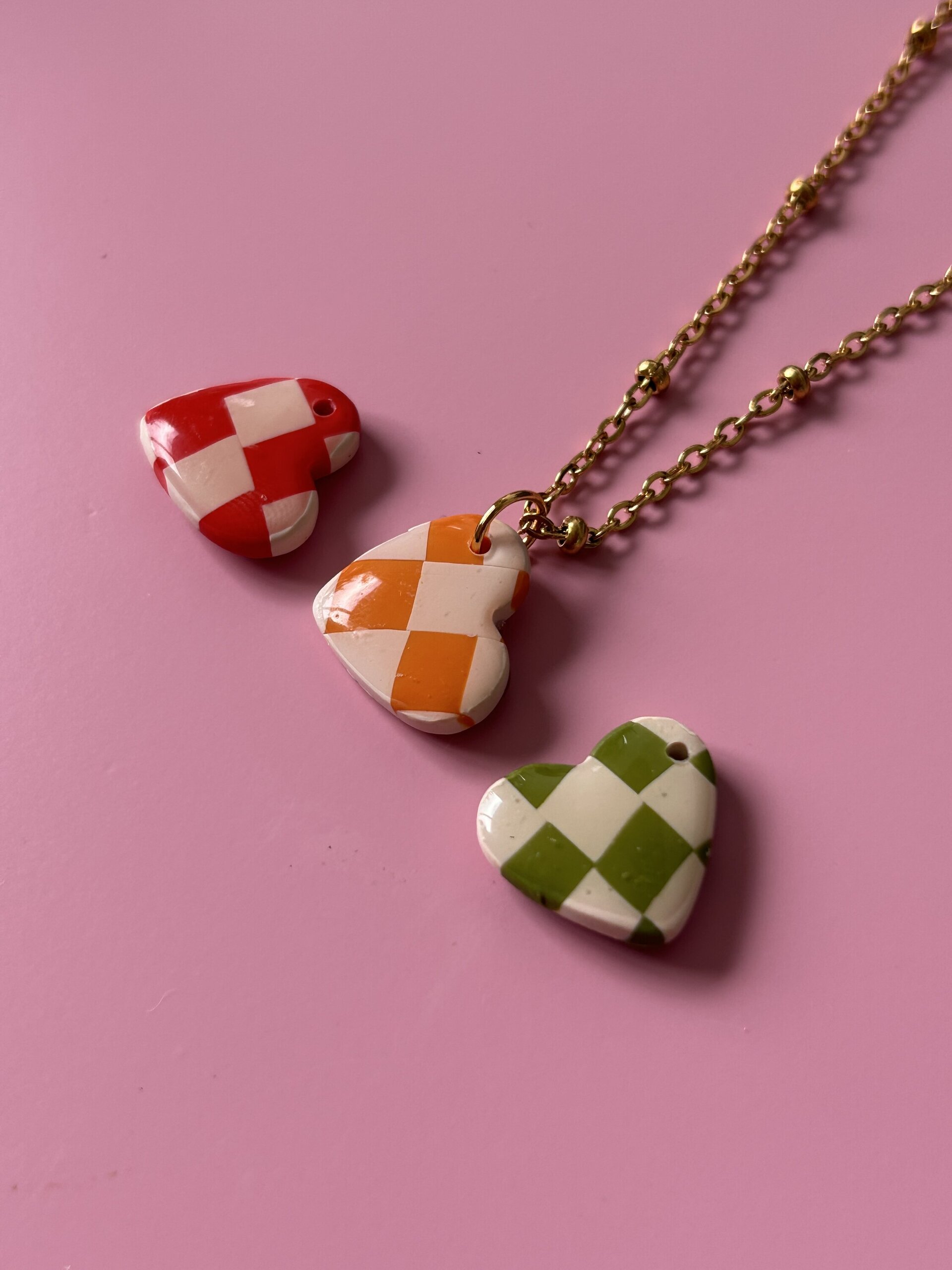 Collar Charm Corazón - 4