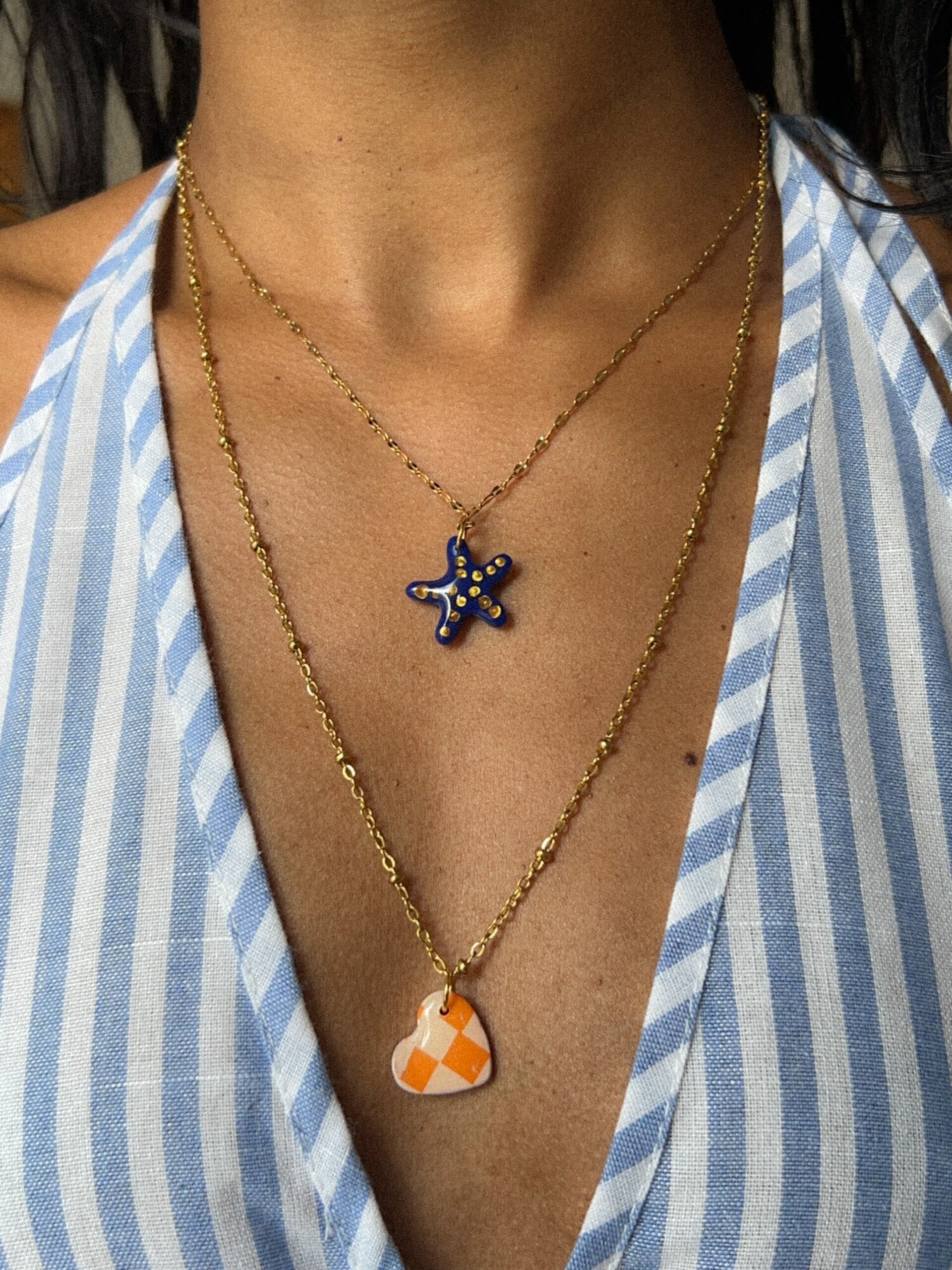 Collar Charm Corazón - 3